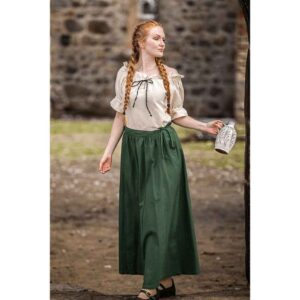 Konstanze Medieval Skirt - Green
