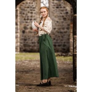 Konstanze Medieval Skirt - Green
