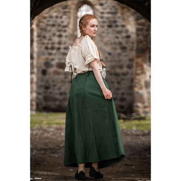 Konstanze Medieval Skirt - Green