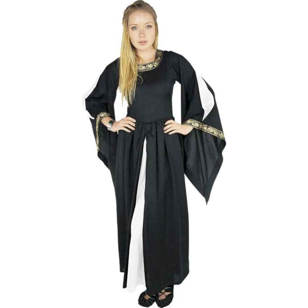 Ivette Noble's Dress - Black with White