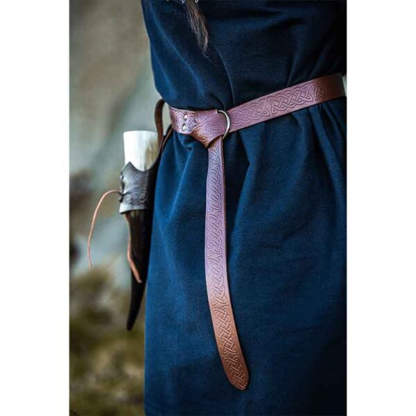 Kendell Celtic Ring Belt - Brown