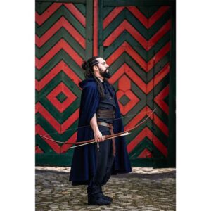Elinor Classic Medieval Cloak - Blue