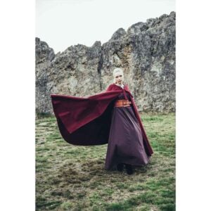 Kuno Medieval Cape - Red