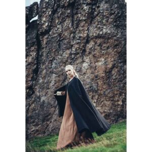 Kuno Medieval Cape - Black