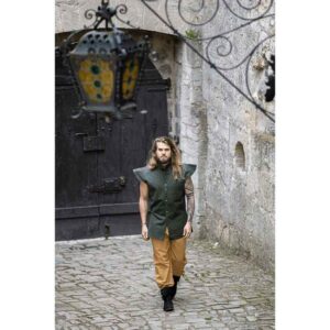 Charles Men's Medieval Doublet - Green