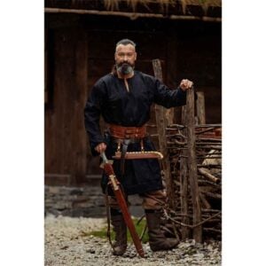 Olvisson Wool Viking Tunic - Black