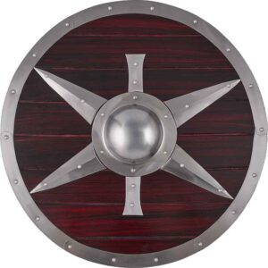Wood and Steel Viking Shield