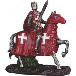 Mounted Knights Hospitaller Statue