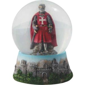 Medieval Hospitaller Snow Globe