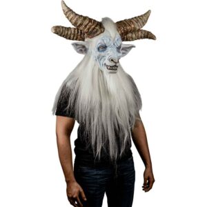 Pale Baphomet God Mask