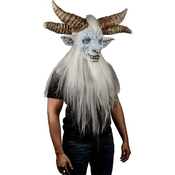 Pale Baphomet God Mask