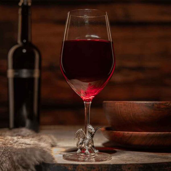 Dragon Red Wine Glass