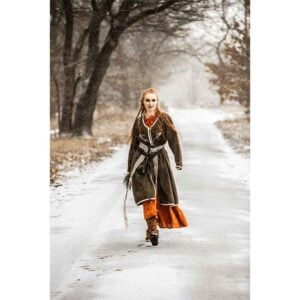 Skadi Viking Birka Coat - Olive