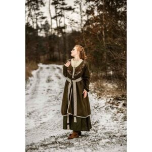 Skadi Viking Birka Coat - Olive