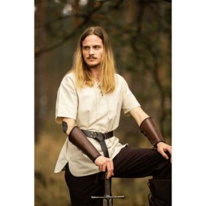 Erhart Medieval Short Sleeve Shirt - Natural