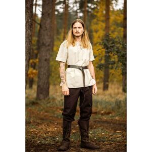 Erhart Medieval Short Sleeve Shirt - Natural