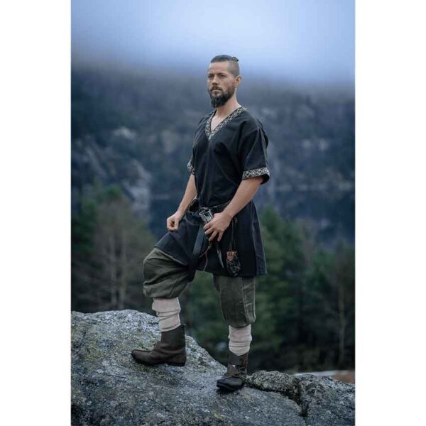 Wodan Viking Linen Trousers - Olive