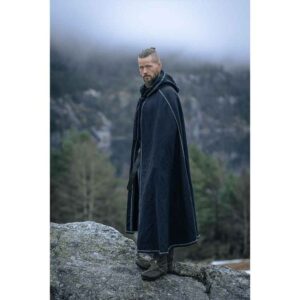 Valdemar Viking Cloak - Black
