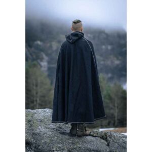 Valdemar Viking Cloak - Black