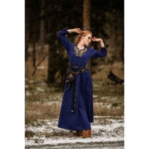 Aslaug Viking Dress - Blue