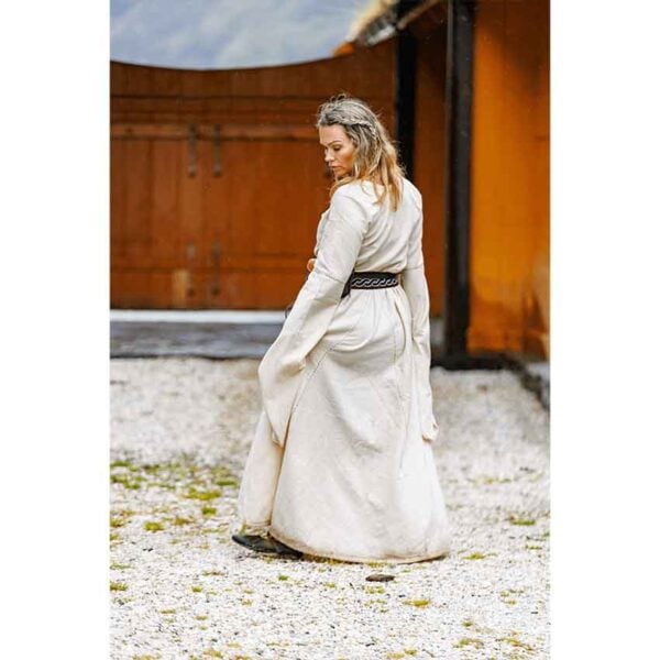 Begina Medieval Dress - Natural