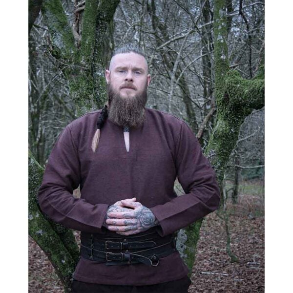 Ivar Viking Tunic - Brown