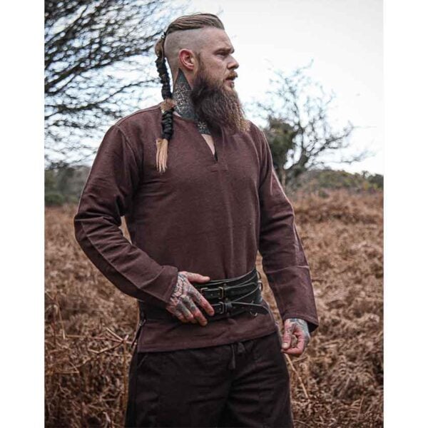 Ivar Viking Tunic - Brown