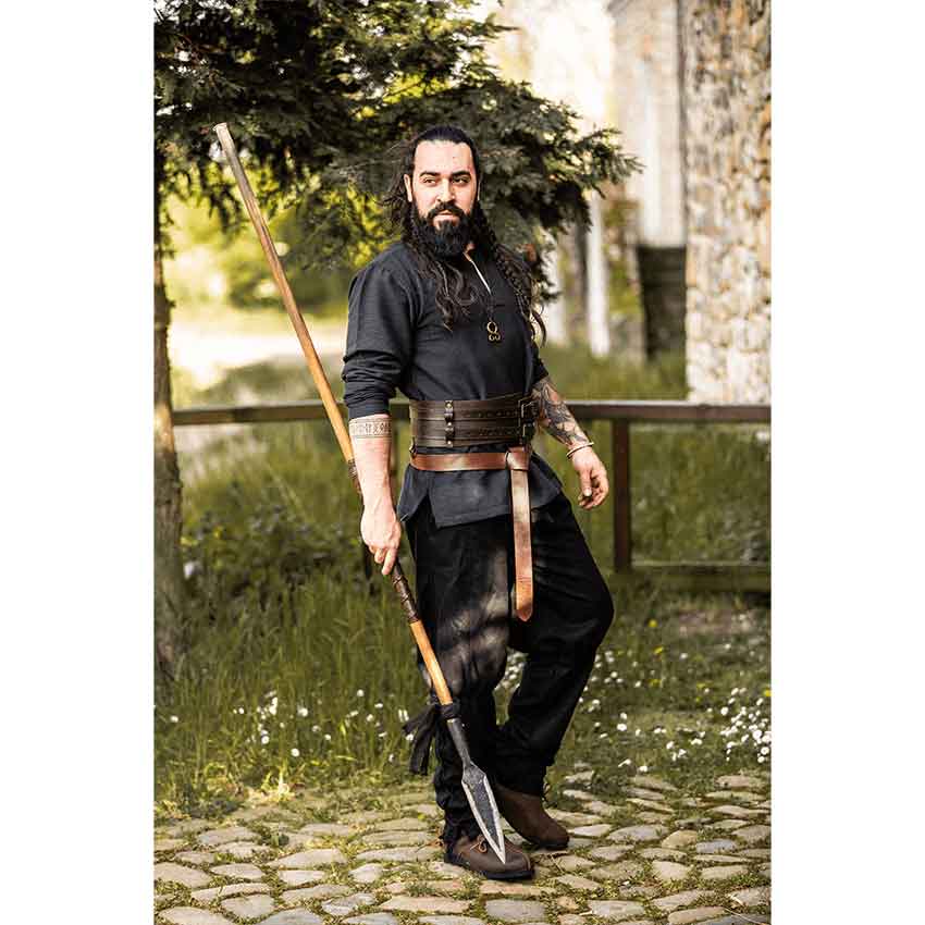 Leonardo Carbone® Tunique viking Snorri - Vêtement médiéval pour homme