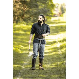 Ivar Viking Tunic - Black
