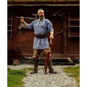 Torsten Viking Tunic - Blue-Grey