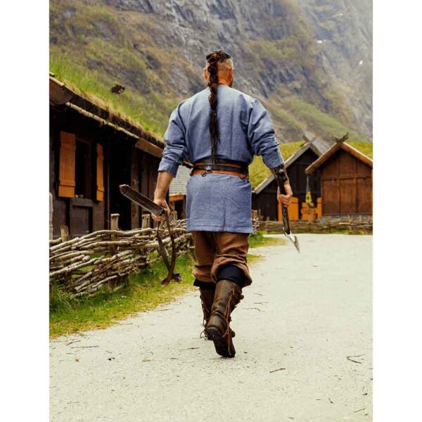 Torsten Viking Tunic - Blue-Grey