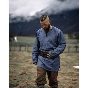 Torsten Viking Tunic - Blue-Grey
