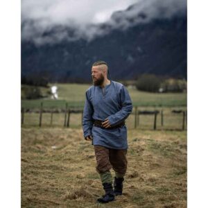 Torsten Viking Tunic - Blue-Grey