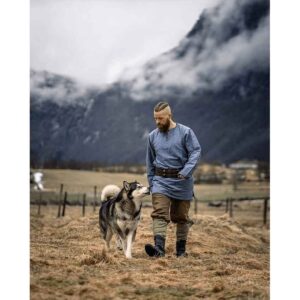 Torsten Viking Tunic - Blue-Grey