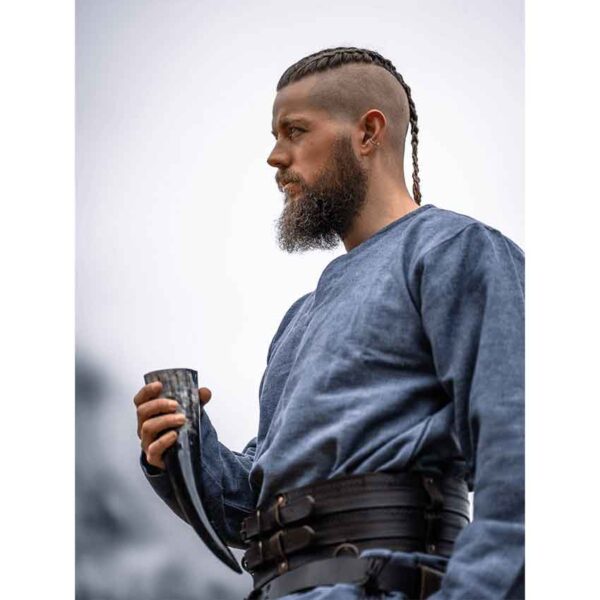 Torsten Viking Tunic - Blue-Grey