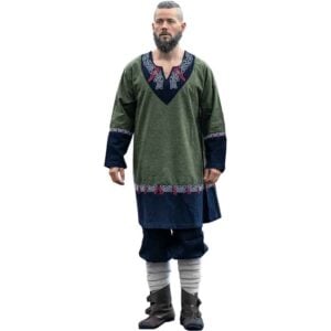 Freydis Viking Tunic - Olive