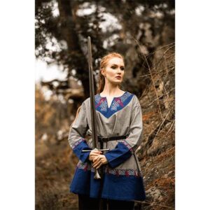Freydis Viking Tunic - Grey