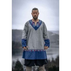Freydis Viking Tunic - Grey