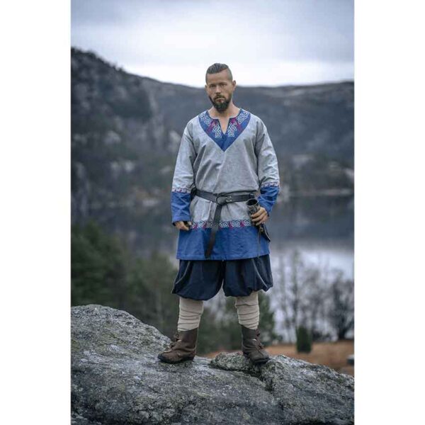 Freydis Viking Tunic - Grey