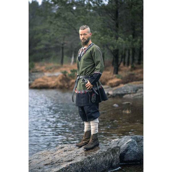 Freydis Viking Tunic - Olive