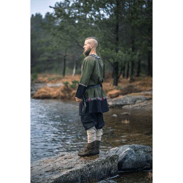 Freydis Viking Tunic - Olive