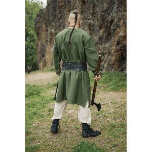 Freki Embroidered Viking Tunic - Green