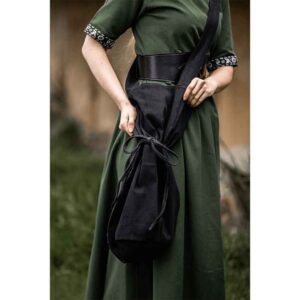 Leti Medieval Shoulder Bag - Black