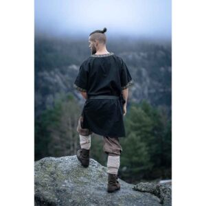 Loki Viking Tunic - Black