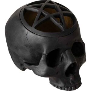 Pentagram Skull Trinket Box