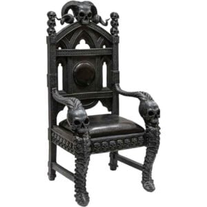 Dark Lord Gothic Skull Throne