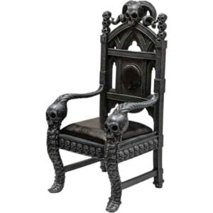 Dark Lord Gothic Skull Throne