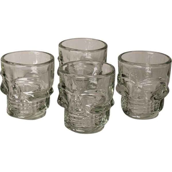 Skull Shot Glass Set