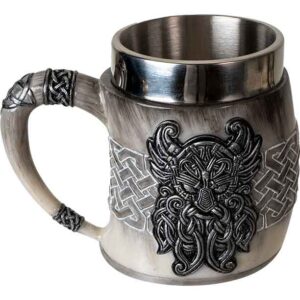 Viking Warrior Horn Mug