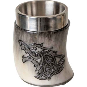 Howling Wolf Viking Shot Glass
